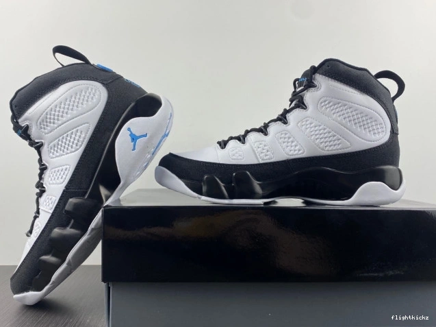 University CT8019-140 Blue Jordan 9 Air Retro 1207